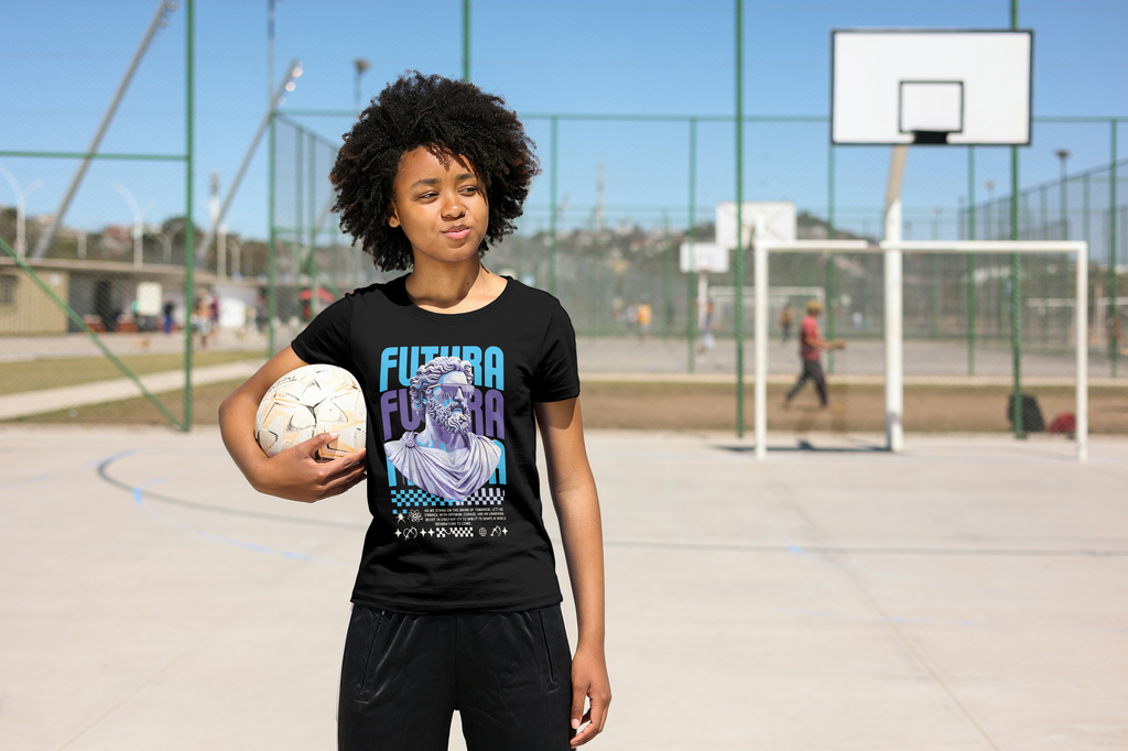 Futura Future Graphic T-Shirt – Greek Aesthetic Premium Cotton Tee