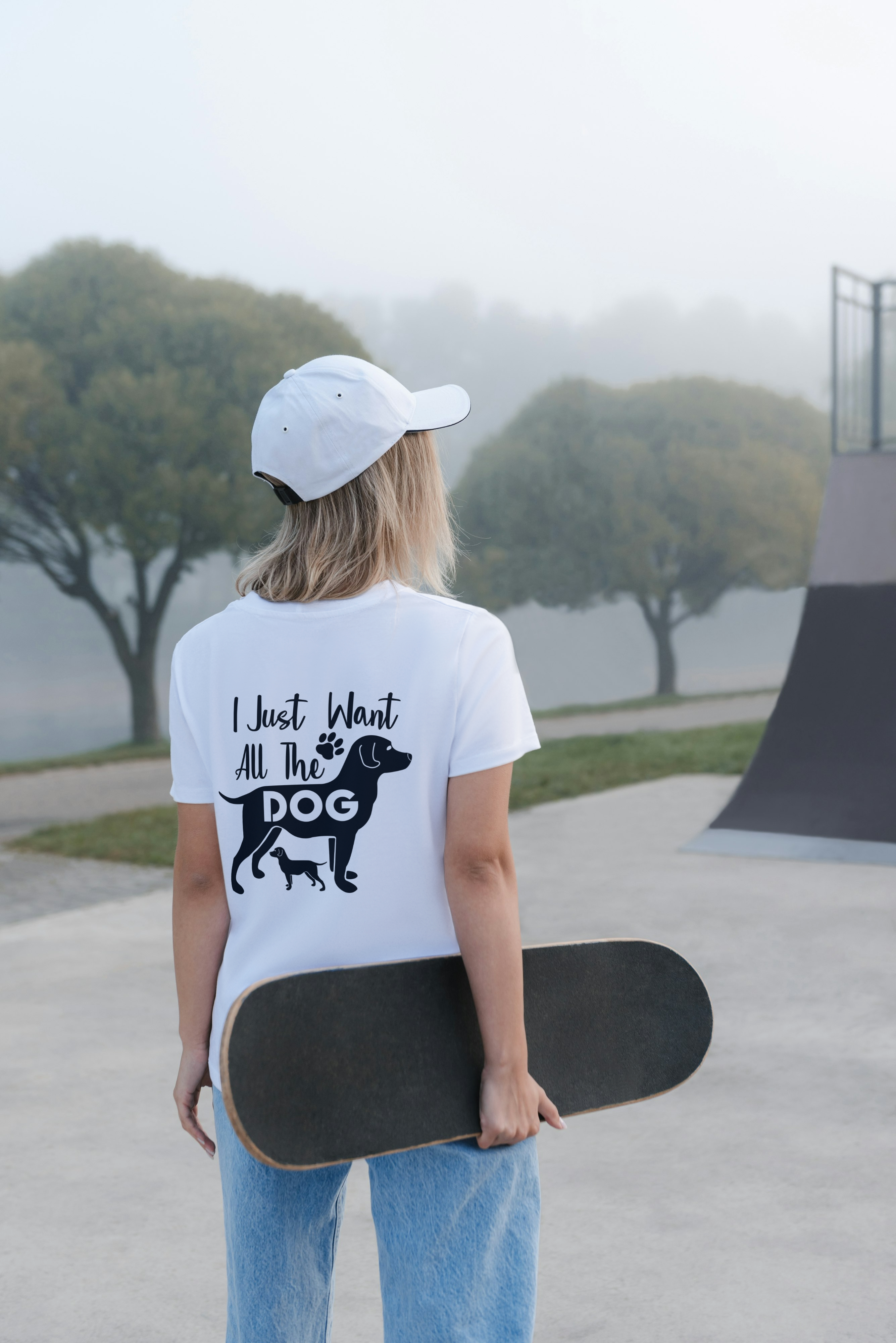 Dogs Welcome People Tolerated T-Shirt – Funny Dog Lover Premium Cotton Tee
