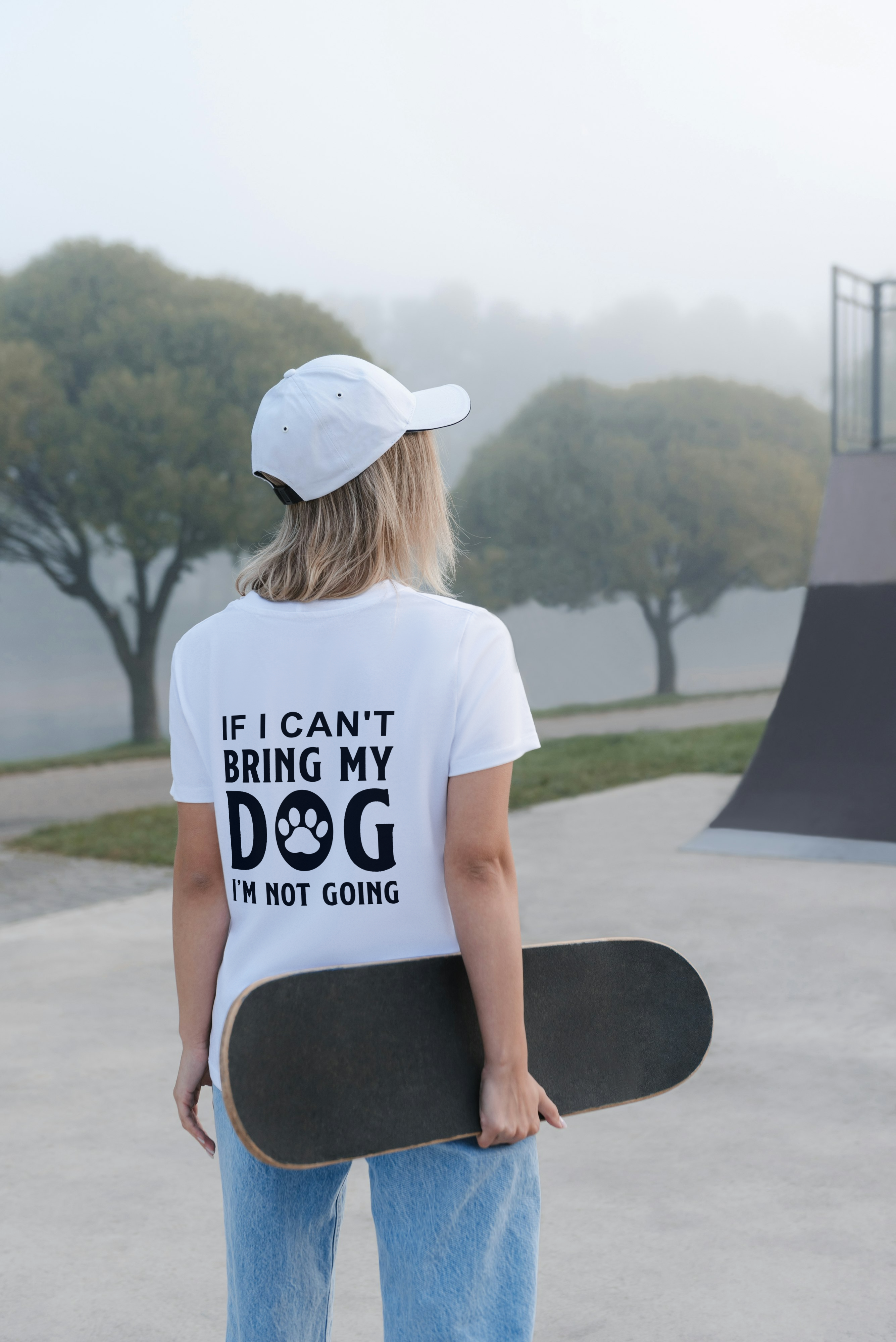 You Me & The Dog T-Shirt – Minimal Dog Lover Premium Cotton Tee