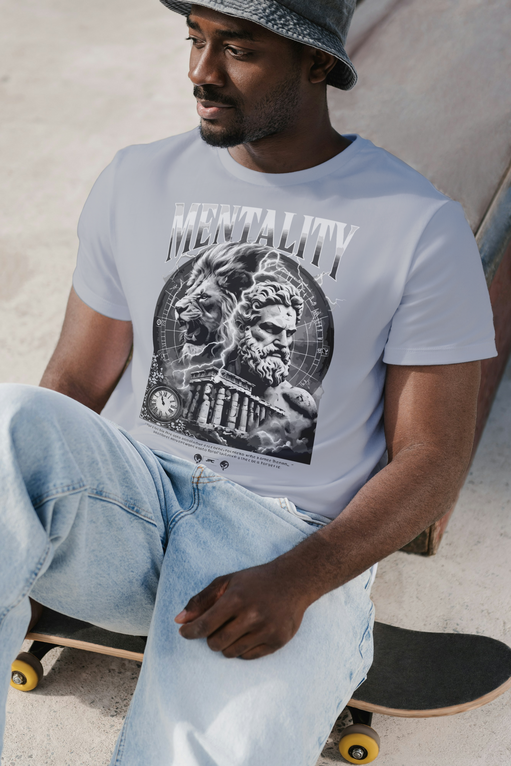 Mentality Graphic T-Shirt – Bold Motivational Premium Cotton Streetwear Tee