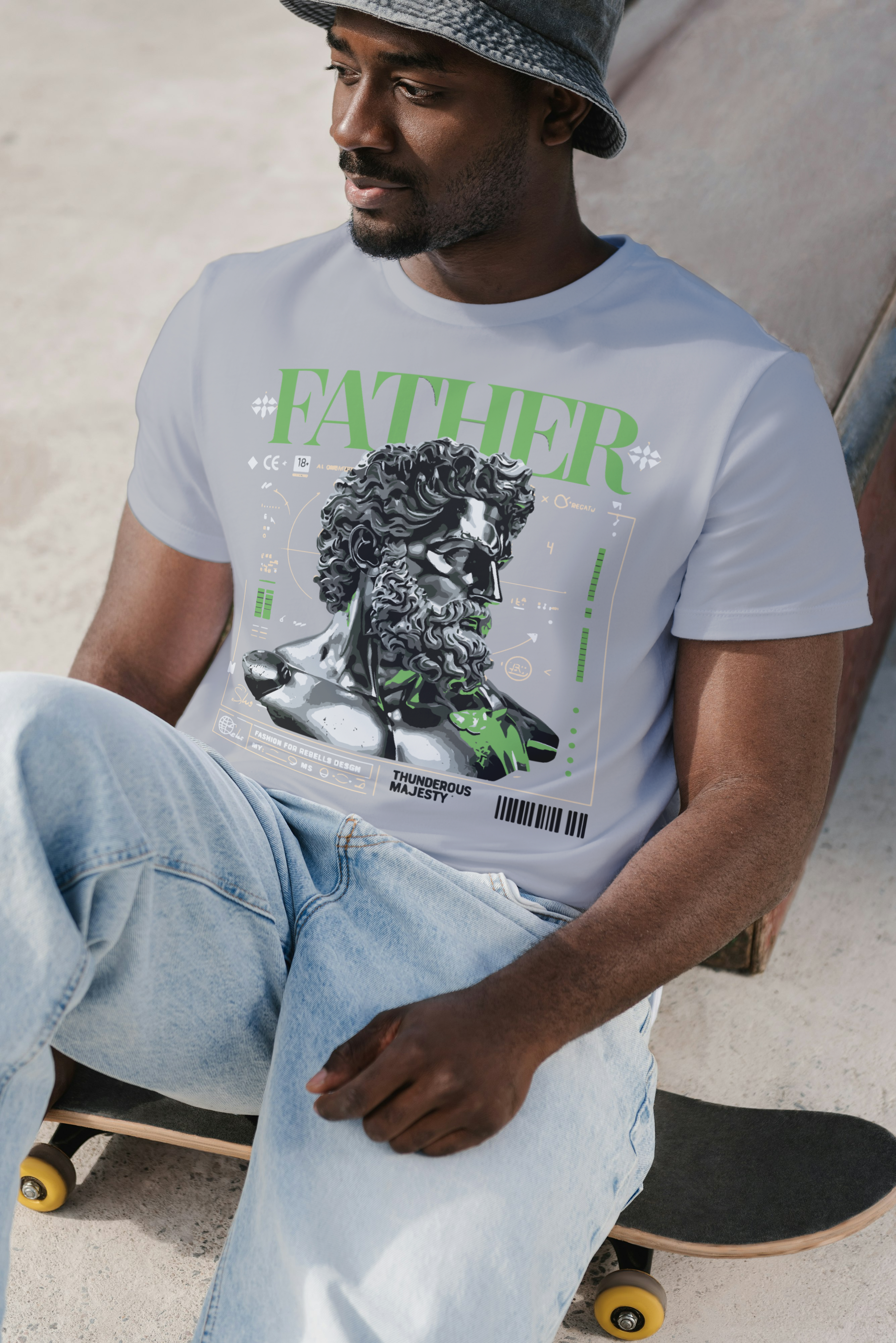 Father Graphic T-Shirt – Bold Statement Premium Cotton Streetwear Tee