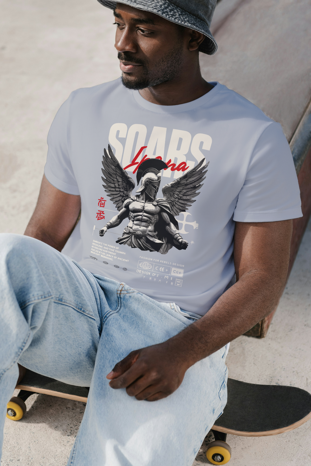 Scars Graphic T-Shirt – Dark Aesthetic Streetwear Premium Cotton Tee