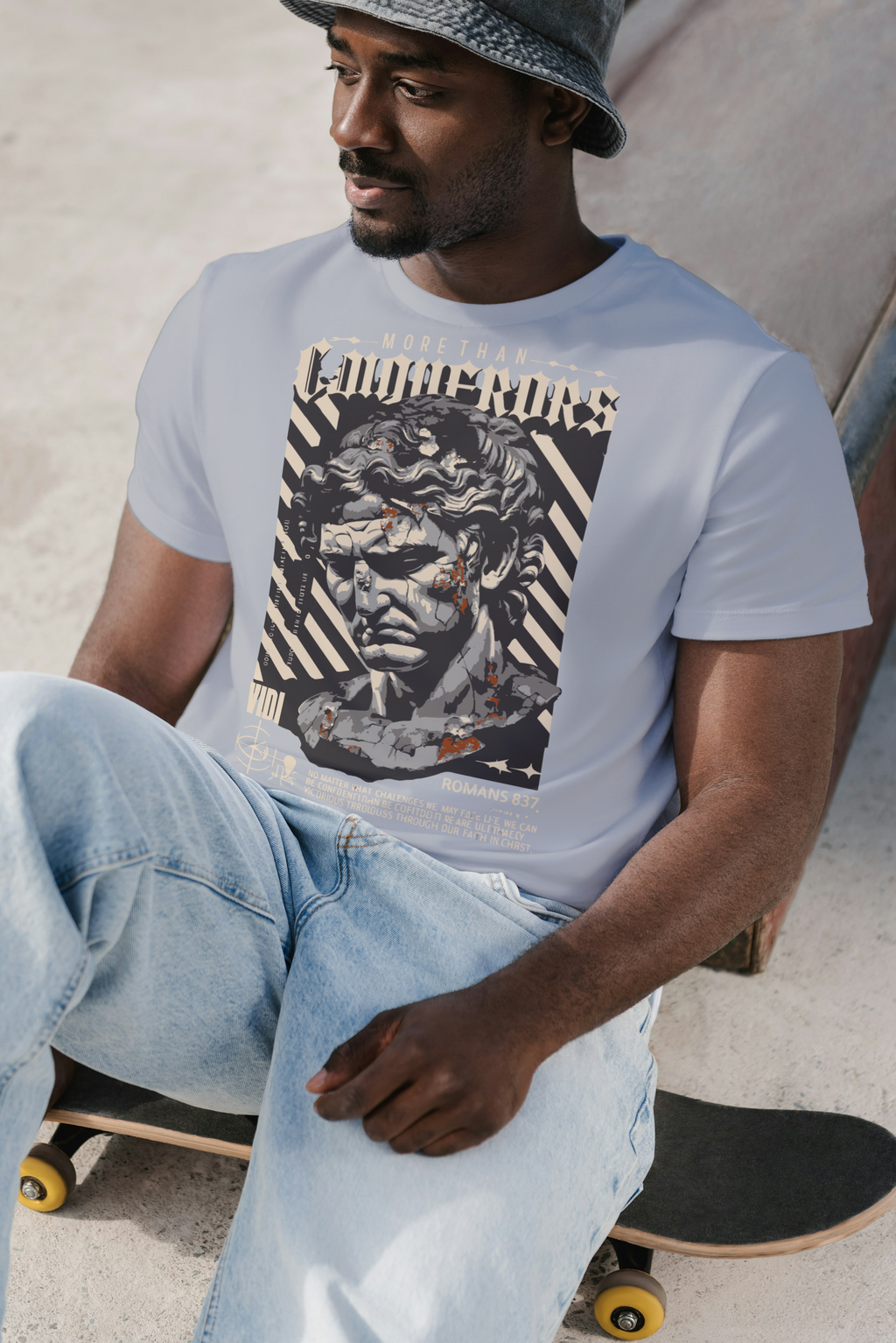 Conquerors Graphic T-Shirt – Bold Streetwear Premium Cotton Tee