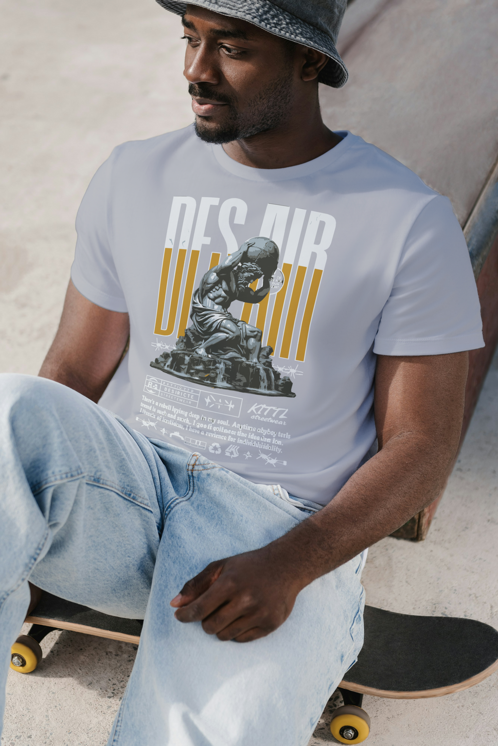 Desire Graphic T-Shirt – Aesthetic Streetwear Premium Cotton Tee