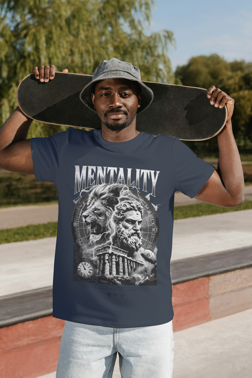 Mentality Graphic T-Shirt – Bold Motivational Premium Cotton Streetwear Tee