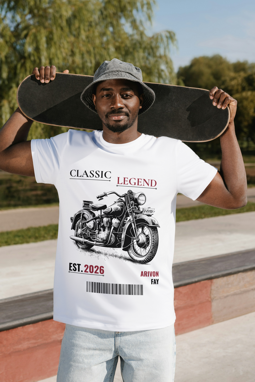 Classic Legend Motorcycle Supima Cotton T-Shirt