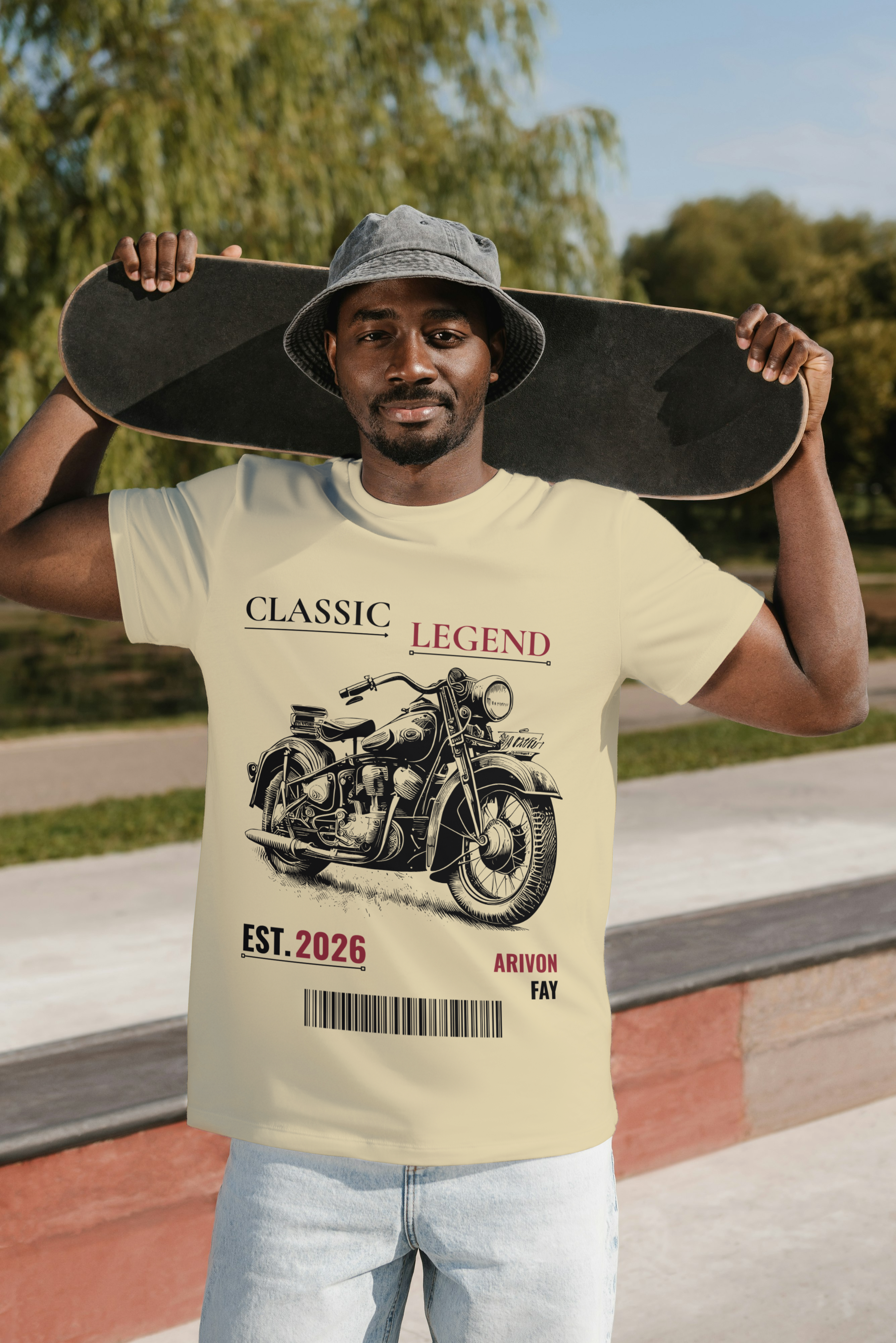 Classic Legend Motorcycle Supima Cotton T-Shirt
