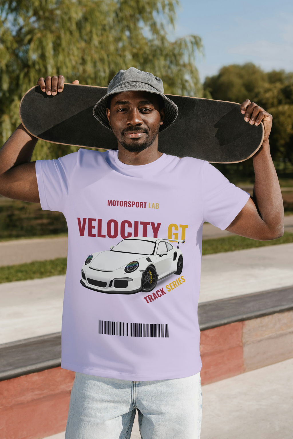 Velocity GT Car T-Shirt – Premium Cotton Graphic Tee for Car Lovers