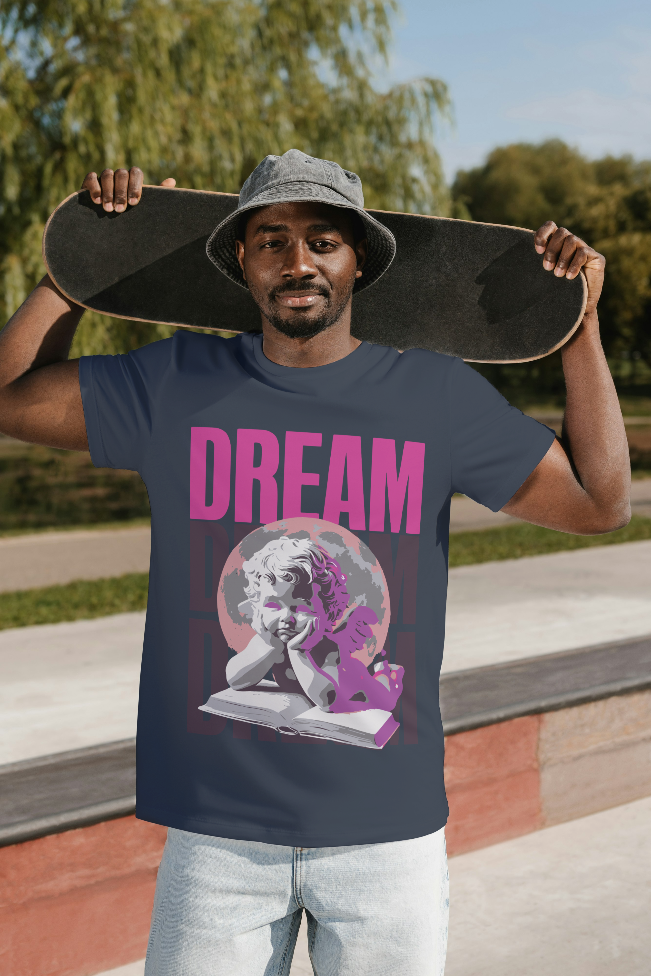 Dream Graphic T-Shirt – Aesthetic Streetwear Premium Cotton Tee