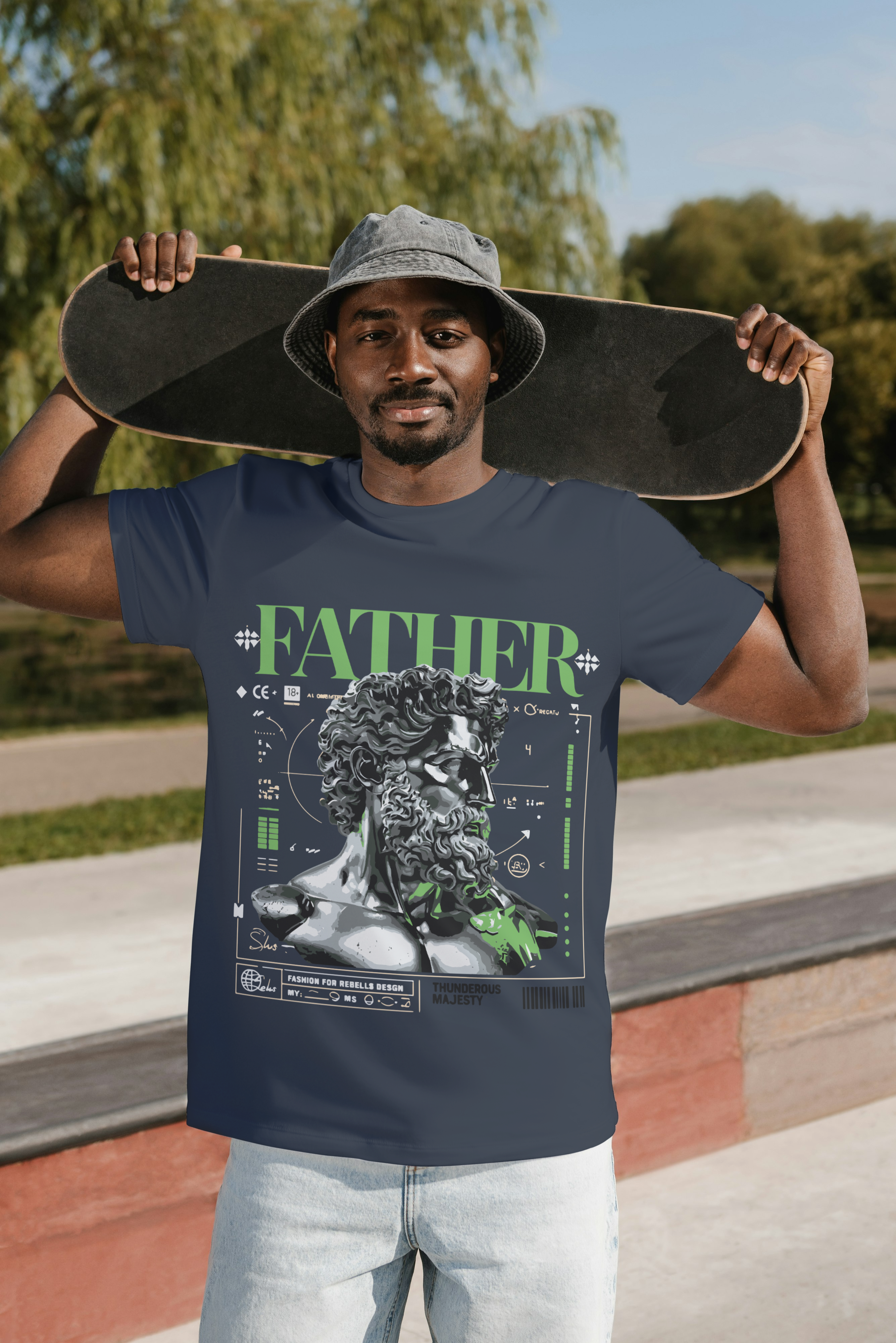 Father Graphic T-Shirt – Bold Statement Premium Cotton Streetwear Tee