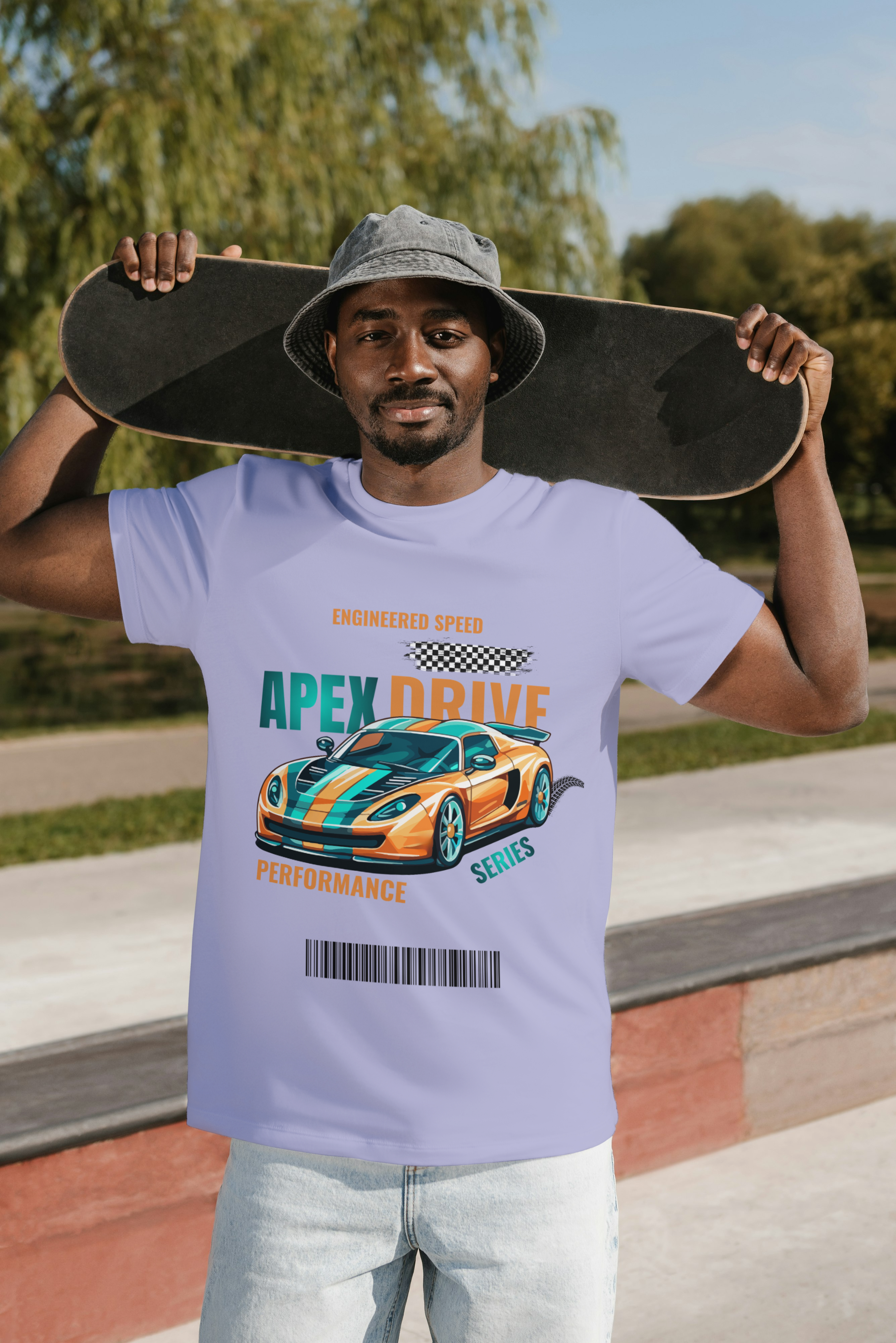 Apex Drive Car T-Shirt – Supima Premium Cotton Graphic Tee for Car Enthusiasts