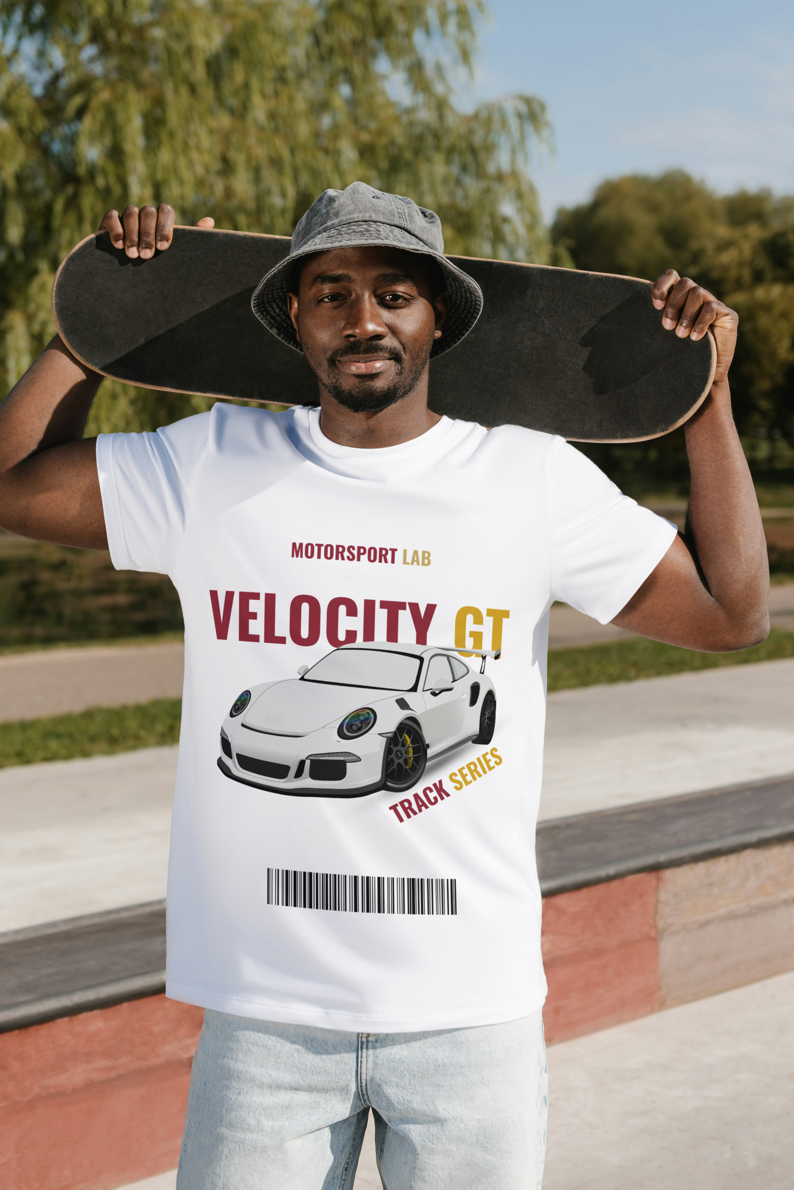 Velocity GT Car T-Shirt – Premium Cotton Graphic Tee for Car Lovers
