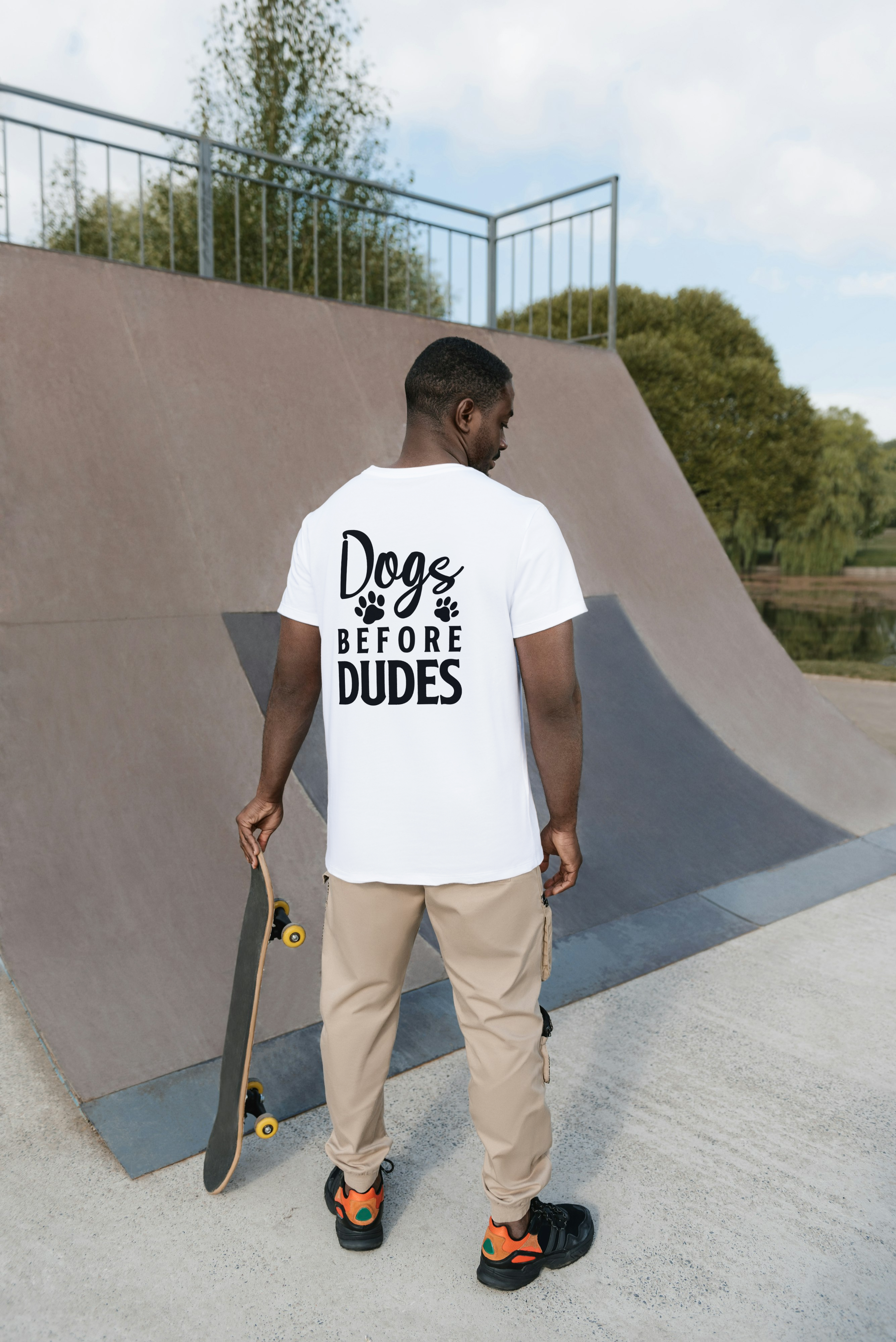 Be The Person Your Dog Thinks You Are T-Shirt – Minimal Premium Cotton Tee