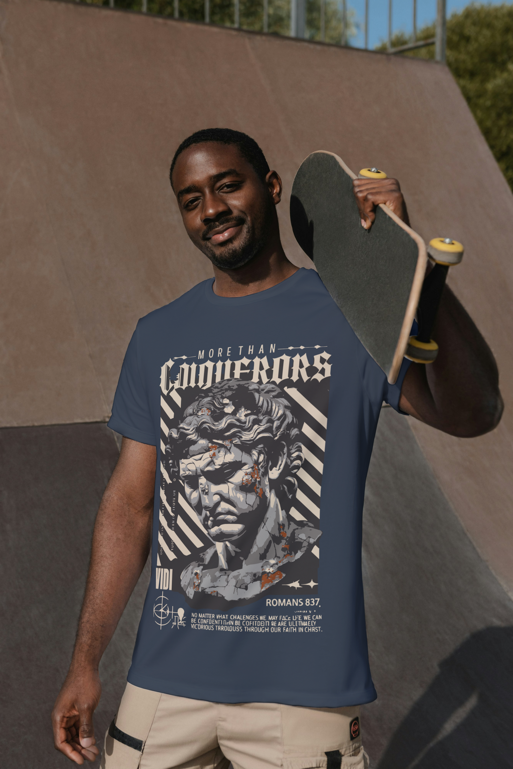 Conquerors Graphic T-Shirt – Bold Streetwear Premium Cotton Tee