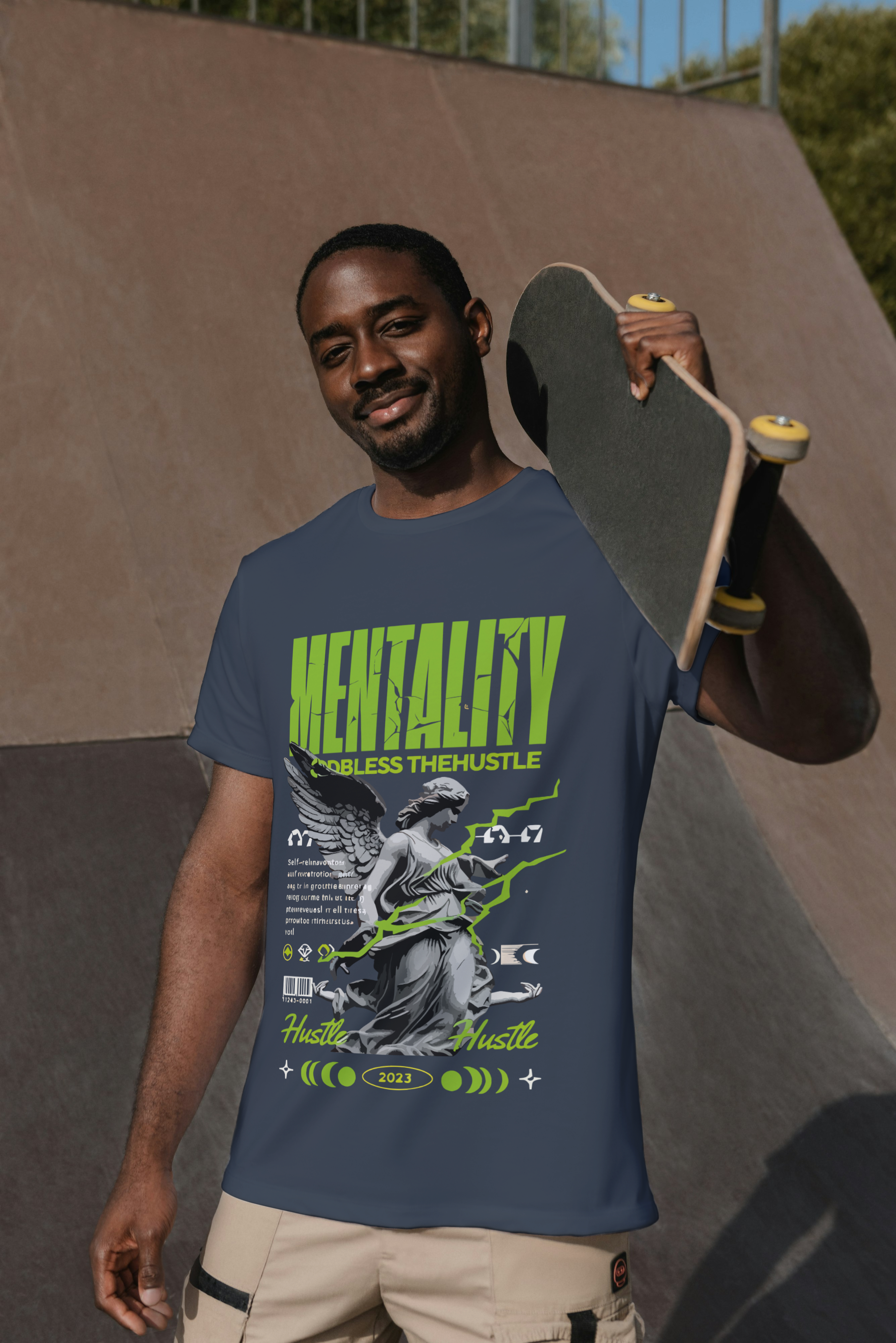 Mentality Graphic T-Shirt – Bold Streetwear Premium Cotton Tee