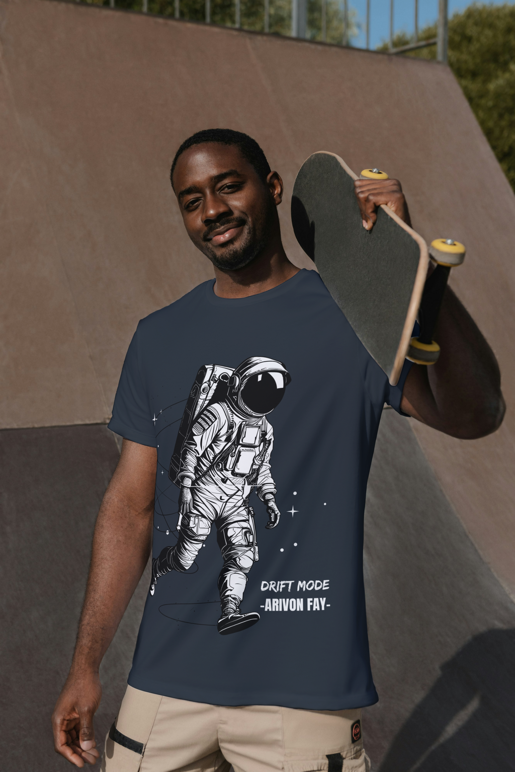The Cosmic Voyager Black | Premium Supima Edition
