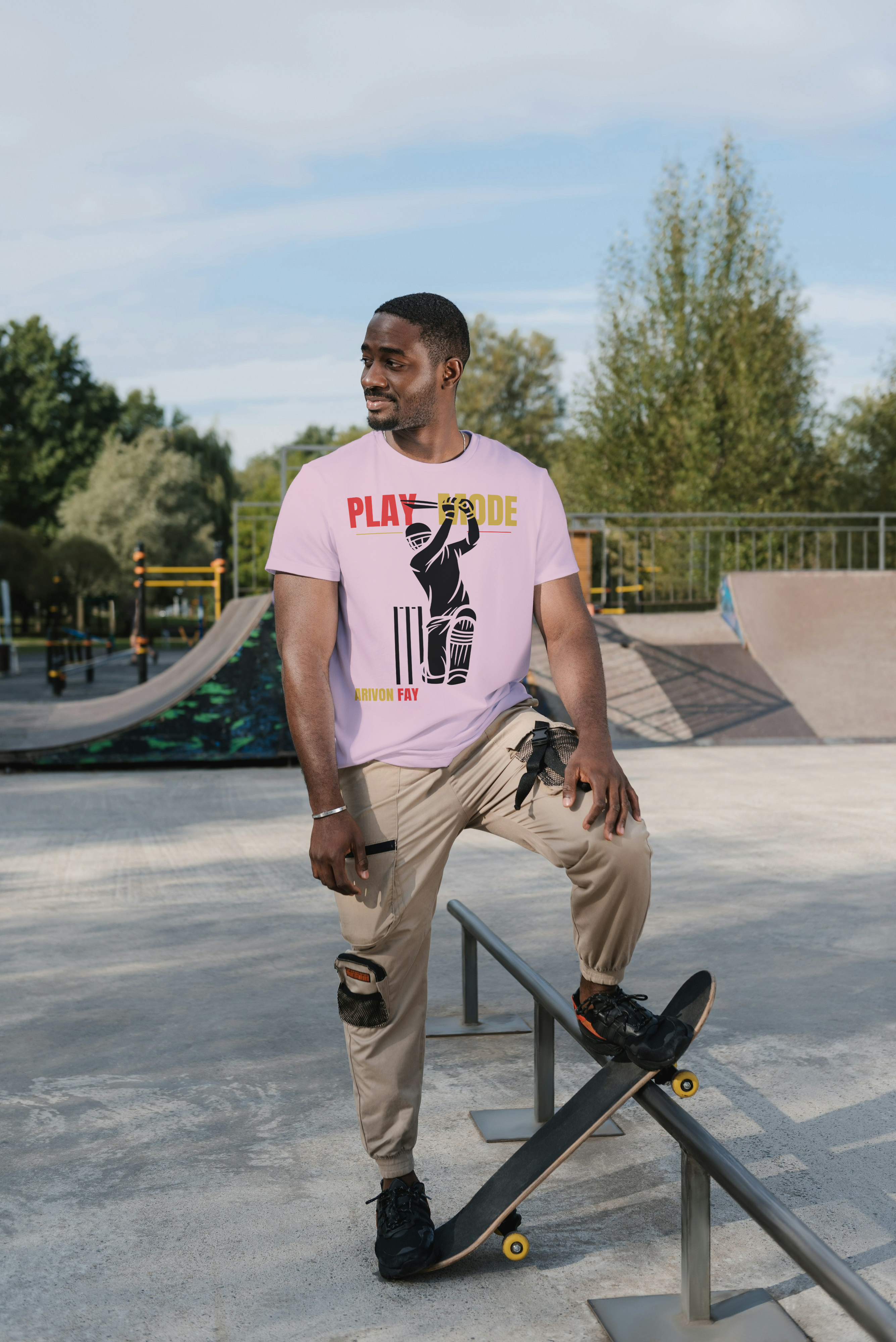 Play Mode Cricket Graphic T-Shirt – Premium Sports Streetwear Tee