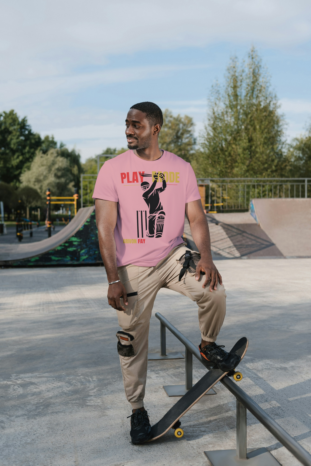 Play Mode Cricket Graphic T-Shirt – Premium Sports Streetwear Tee
